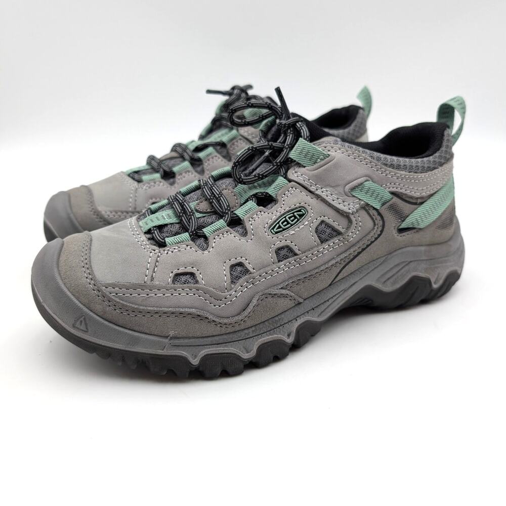 Keen Targhee IV Vented Hiking Shoes Women's Alloy/Granite Green Size US8 EU38.5